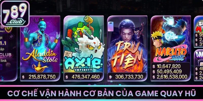 Cơ chế vận hành cơ bản của game quay hũ
