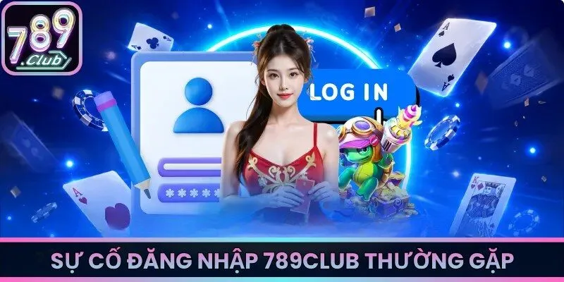 Sự cố đăng nhập 789Club thường gặp